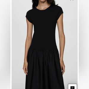 Mango Drop Waist Dress